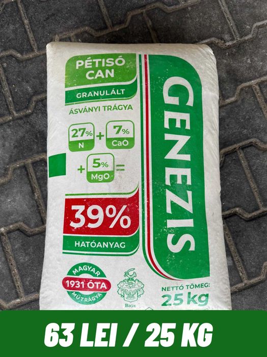 Azotat, NPK, Uree, Nitrocalcar - saci mici sau BigBag - GORJ