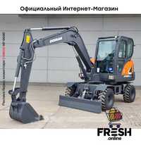 Колёсный экскаватор Doosan DX60 W A/C - NEW UNUSED