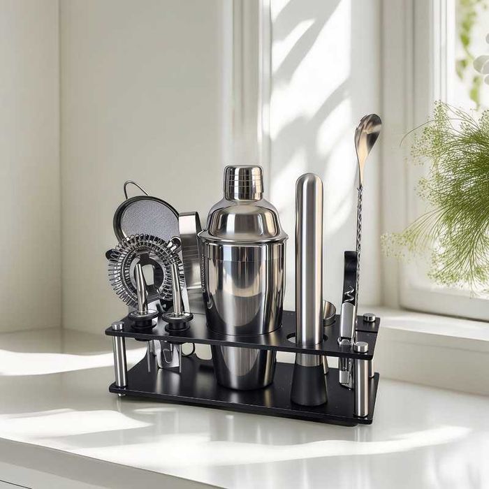 Нов Коктейл Комплект - Барман Сет