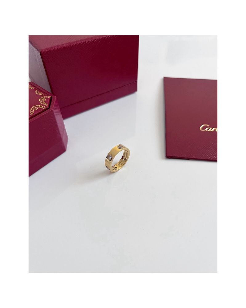 Cartier Love 6 diamonds пръстен