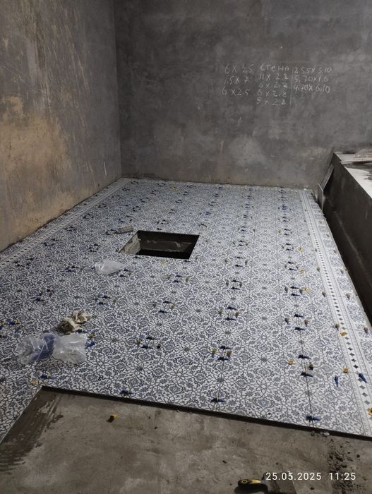 Kafel teramiz. Plitka teramiz