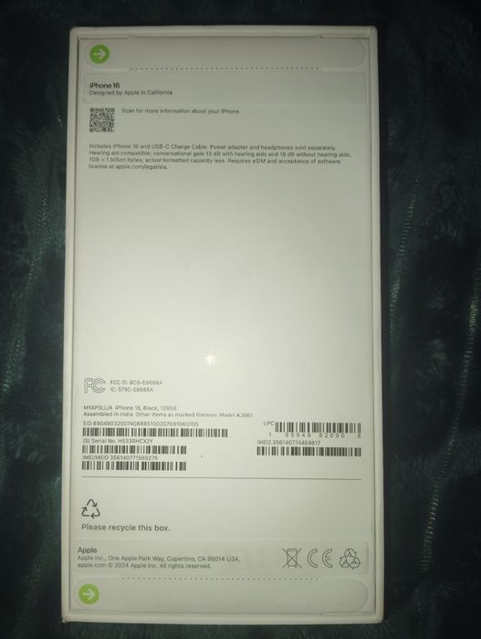 iPhone 16 В упаковке!!
