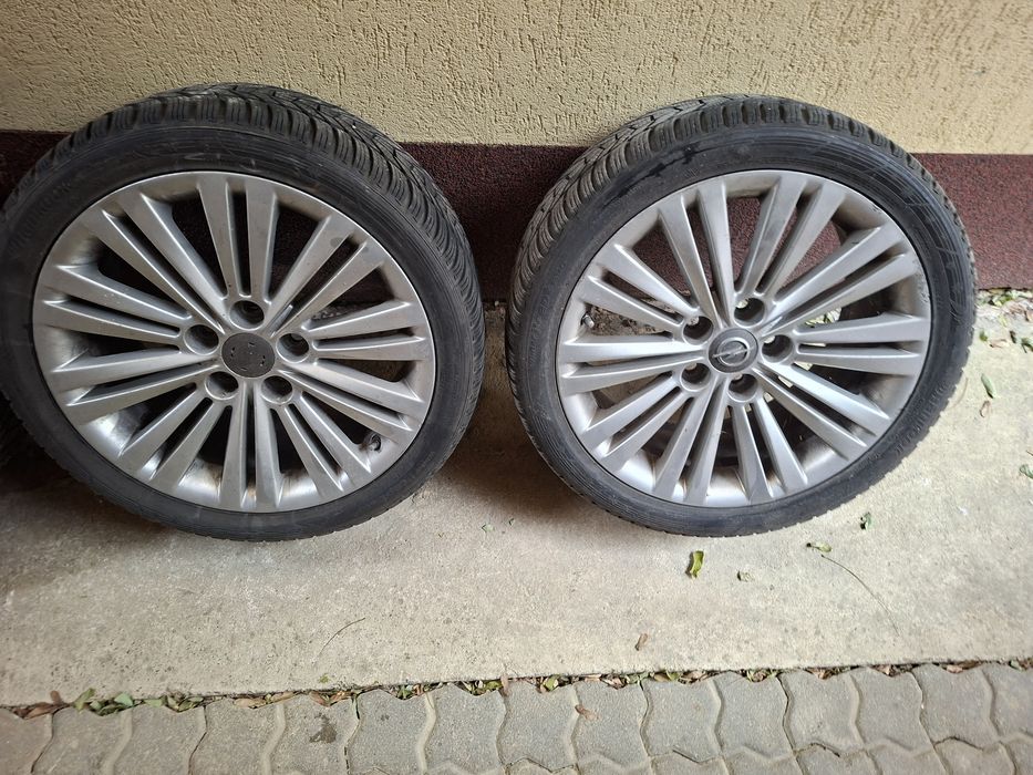 Jante aliaj cu cauciucuri de iarnă 18 Opel insignia