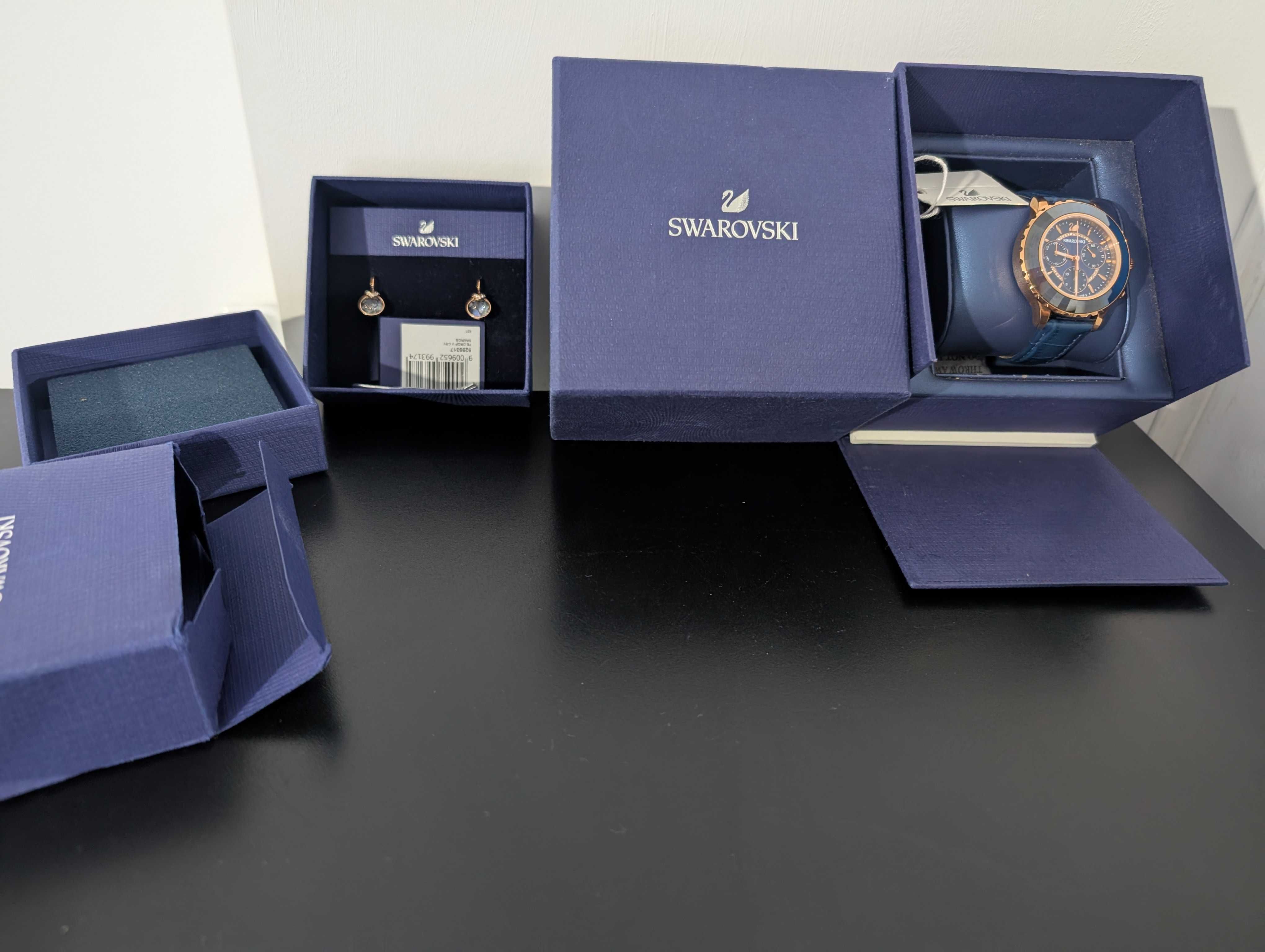 Ceas Swarovski NOU set cu Cercei Swarovski toul NOU - Superb