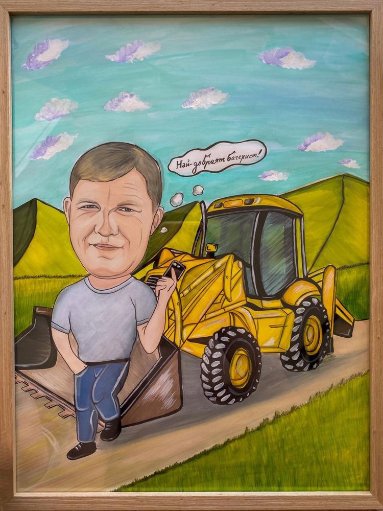 Ръчно рисувани Карикатури и шаржове по снимка