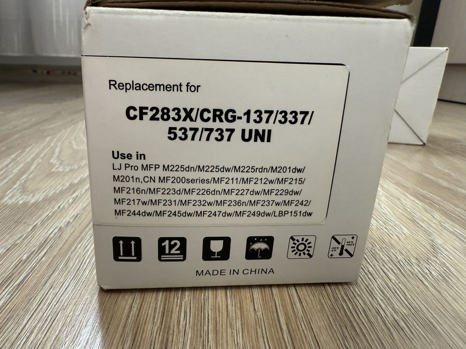 Cartus imprimanta HP CF283X / CRG-137/337/537/737 UNI