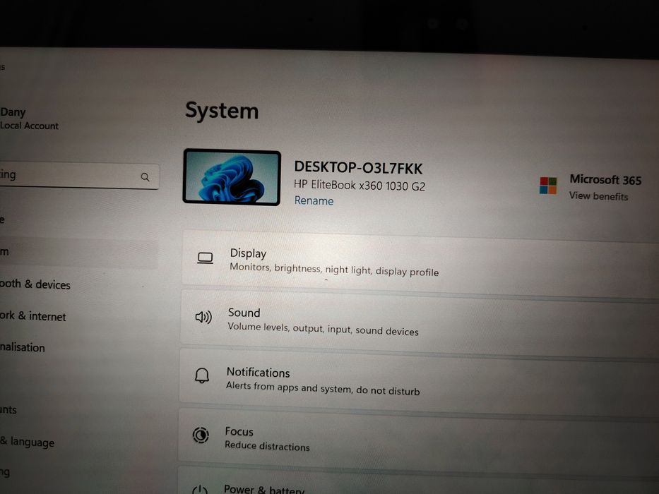 Laptop ULTRAPORTABIL Touch HP Elitebook x360 1030 G2