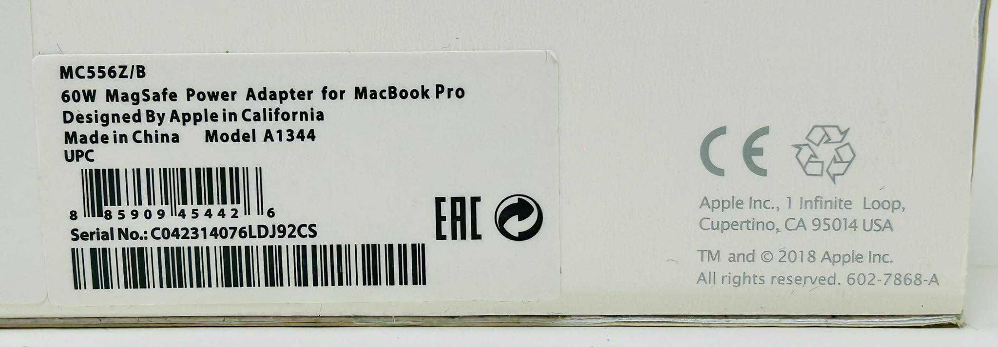 Зарядно за Apple MacBook Air, Pro 60W и 85W Magsafe 1,2 Макбук