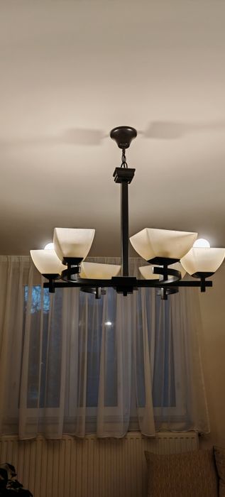 Candelabru sticla