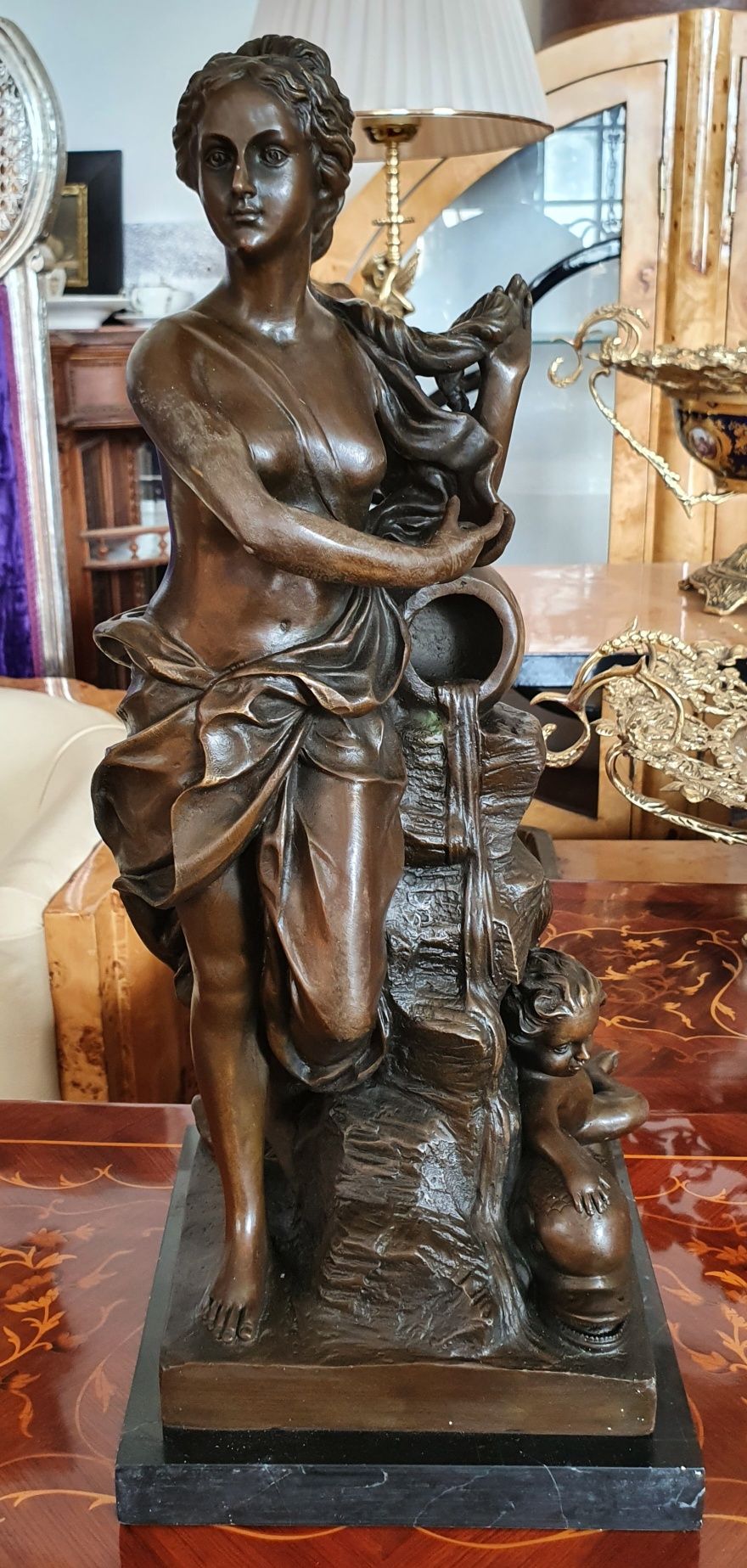 Statuetă Bronz *** vintage / antic / retro ***