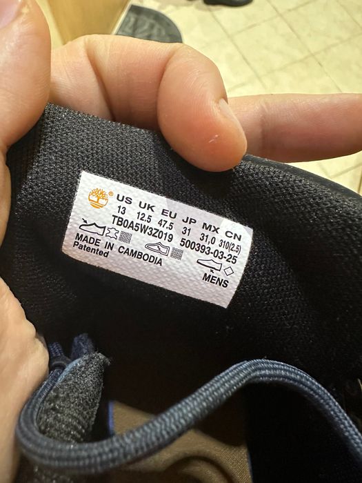 Мъжки зимни есенни обувки маратонки Timberland 47,5 размер