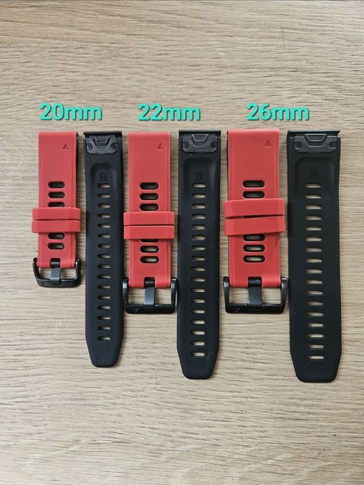 Curele silicon fenix 8X, 8 7X, 7, 7s, 6x, 6, 6s (26, 22 și 20mm)
