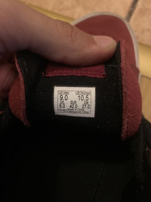 Vans half cab -Mid Red