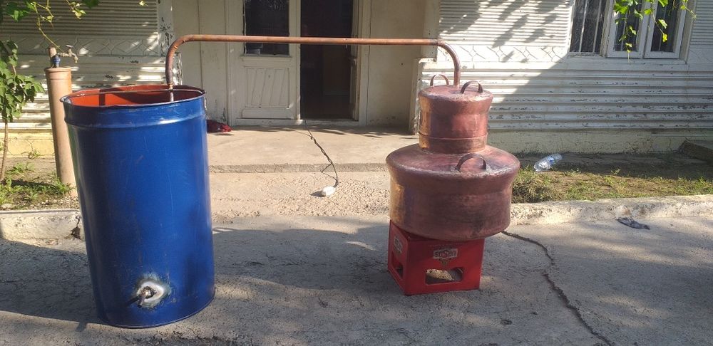 Vand cazan de țuică la 120 de Litri cu fundul de 4 mm