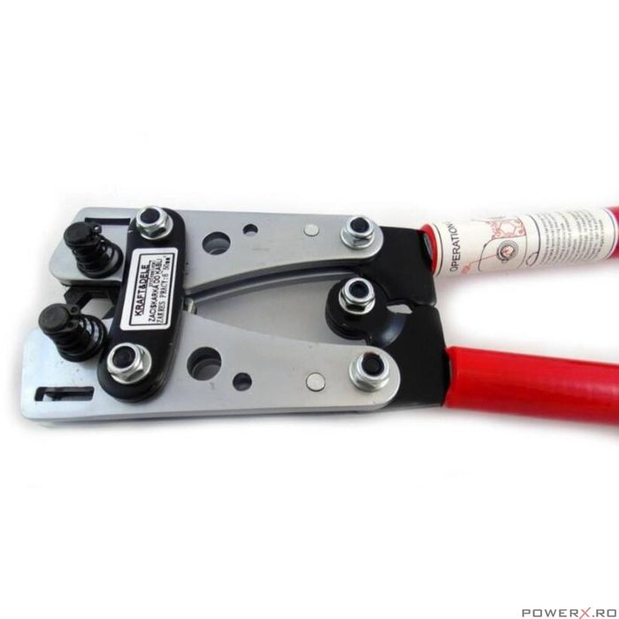 Cleste sertizare cablu 6-50 mm2, lungime 390 mm, Kraft