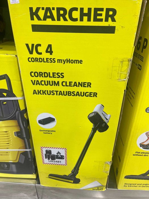 Пылесосы KARCHER VC 2/3 Аккумуляторный VC 4/6  контейнерный и мишчный