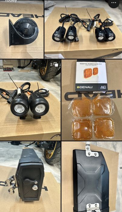 Части BMW R1250GSA 2013-2023 denali,куфари,камера,innovv,camsmart