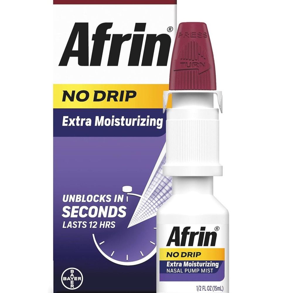 Afrin No Drip Extra Moisturzing