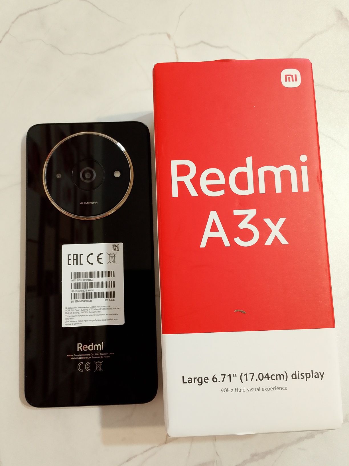 Продам обсолютно новый телефон Redmi A3 x