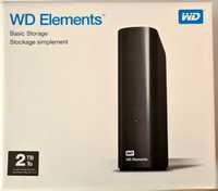 Vand HDD extern WD Elements Desktop, 2TB, 3.5" USB 3.0 Sigilat.