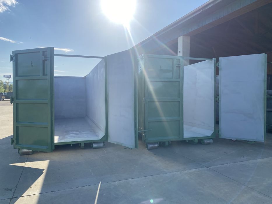 Containere abroll , rumegus / Tocatura / lemn/ piatra