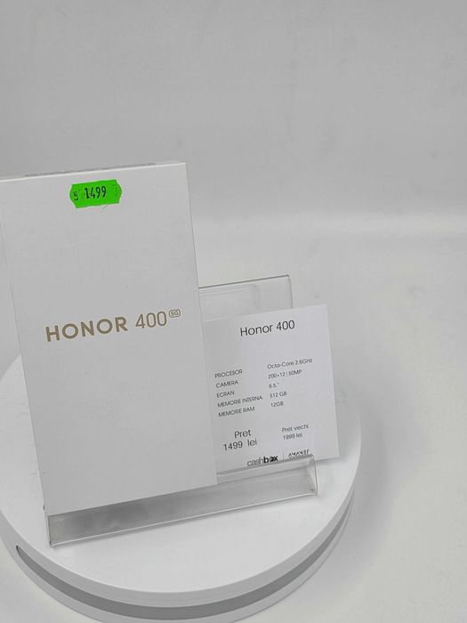Garantie 24 luni Honor 400 512GB  8GB RAM Nou  Sigilat CashBox