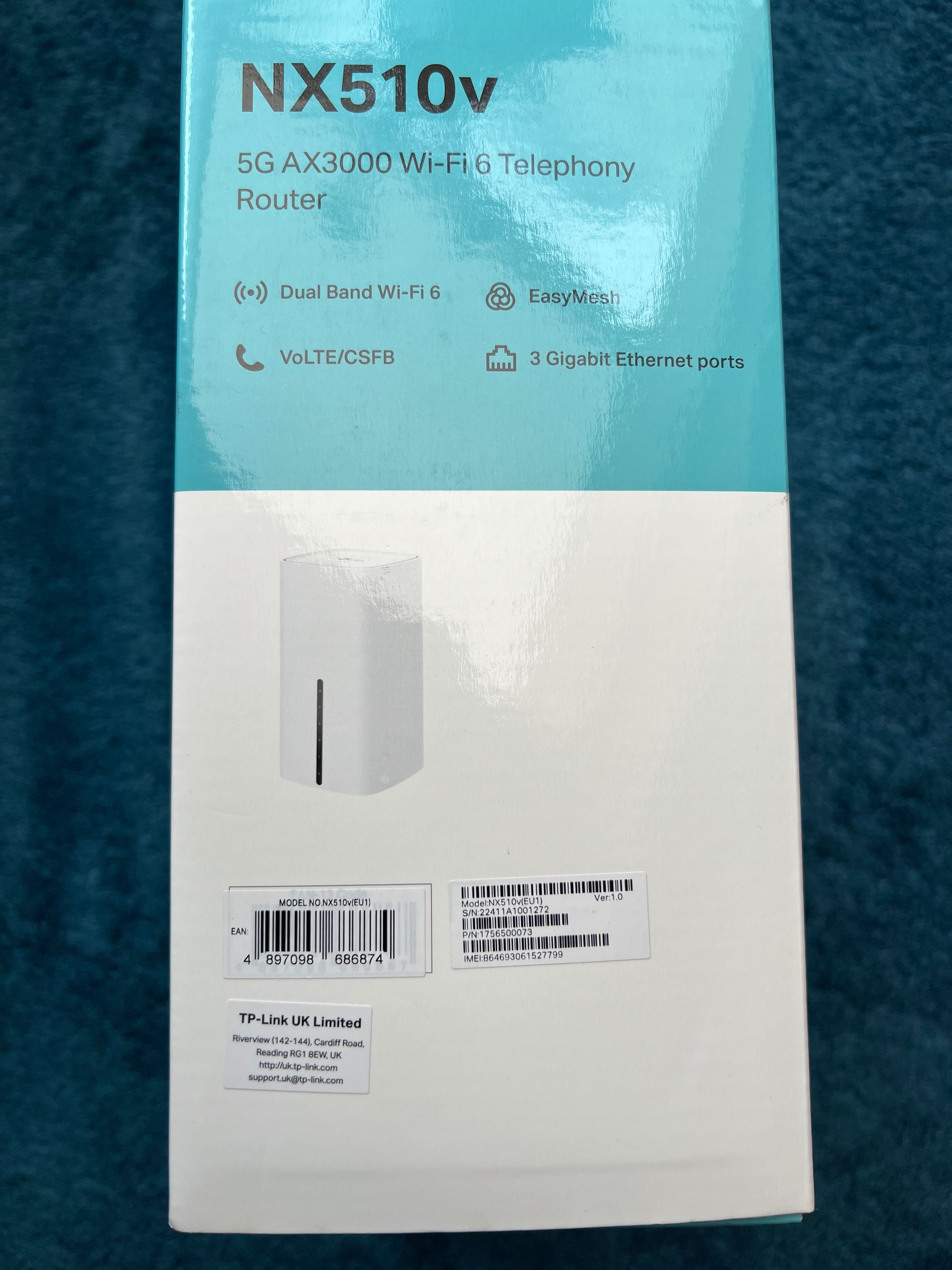 Tp-link NX510v Wi-Fi 6