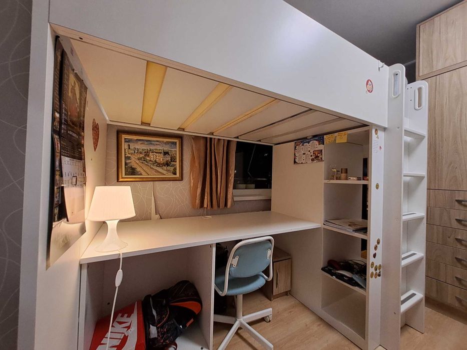 Легло с бюро от Икеа