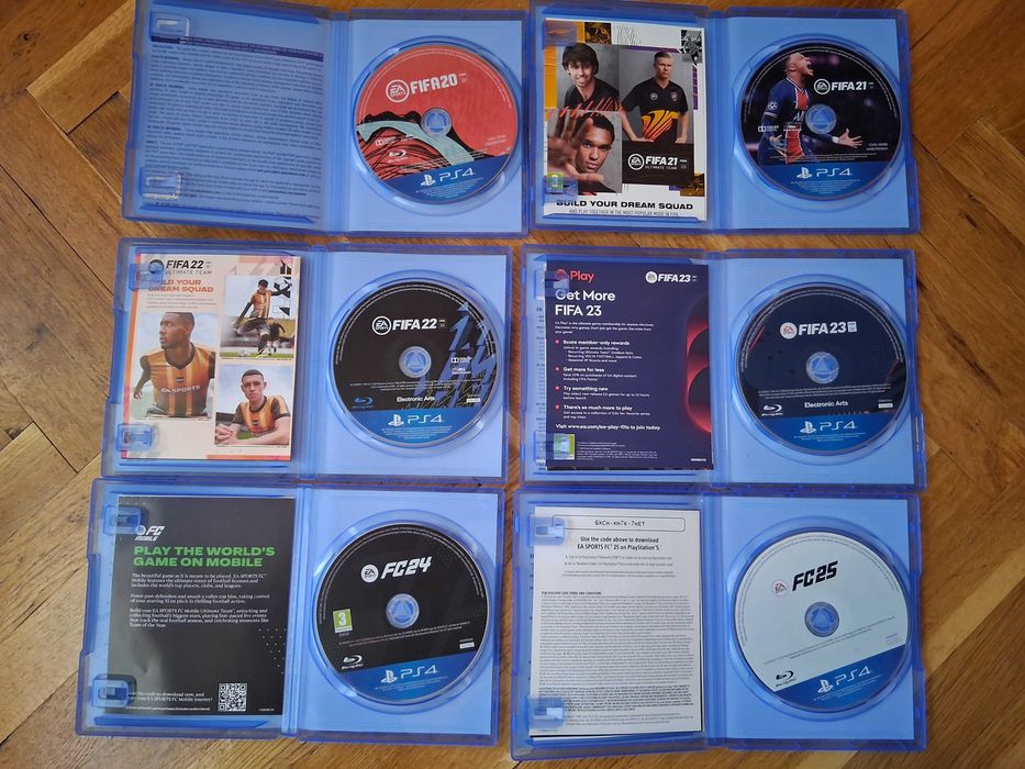 FC 20, 21, 22, 23, 24, 25 за PS4