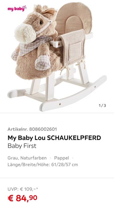 Люлеещо конче с етикети