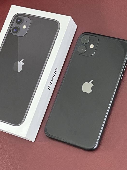 Айфон 11,128Гб черный цвет