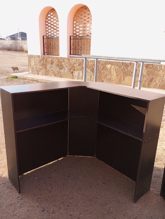 Угловой ресепшн/Кассалык стойка и тумба