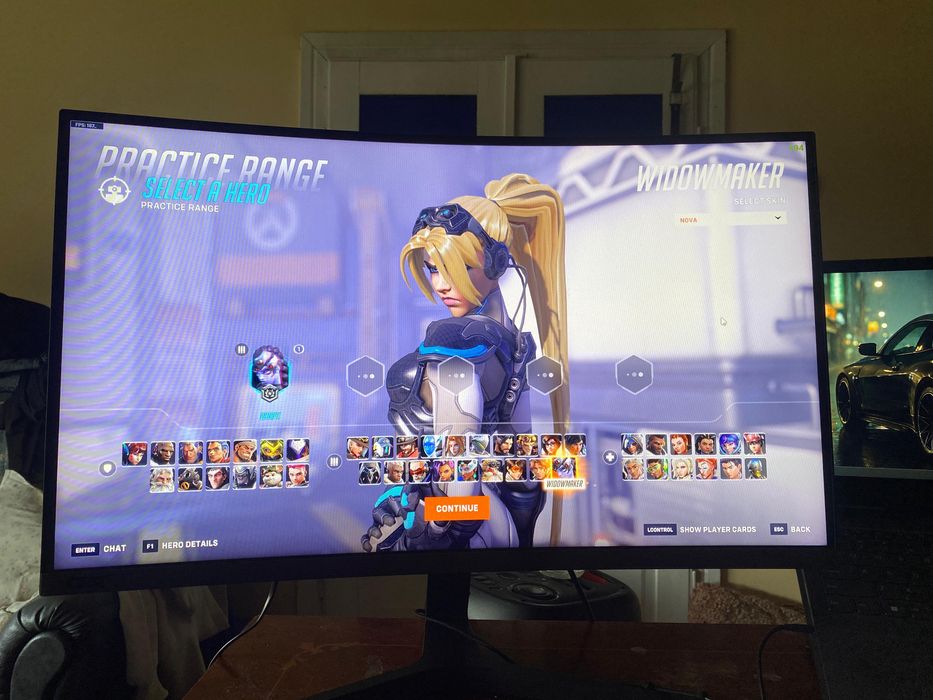 Monitor gaming Samsung 27 inch,  240Hz, Full HD, curbat