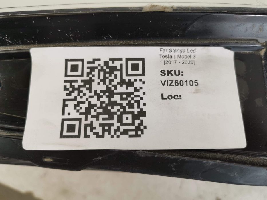 Ляв far Led Tesla Model 3 1 [ - ] Оригинален Повреден Lqv far Led Tesl