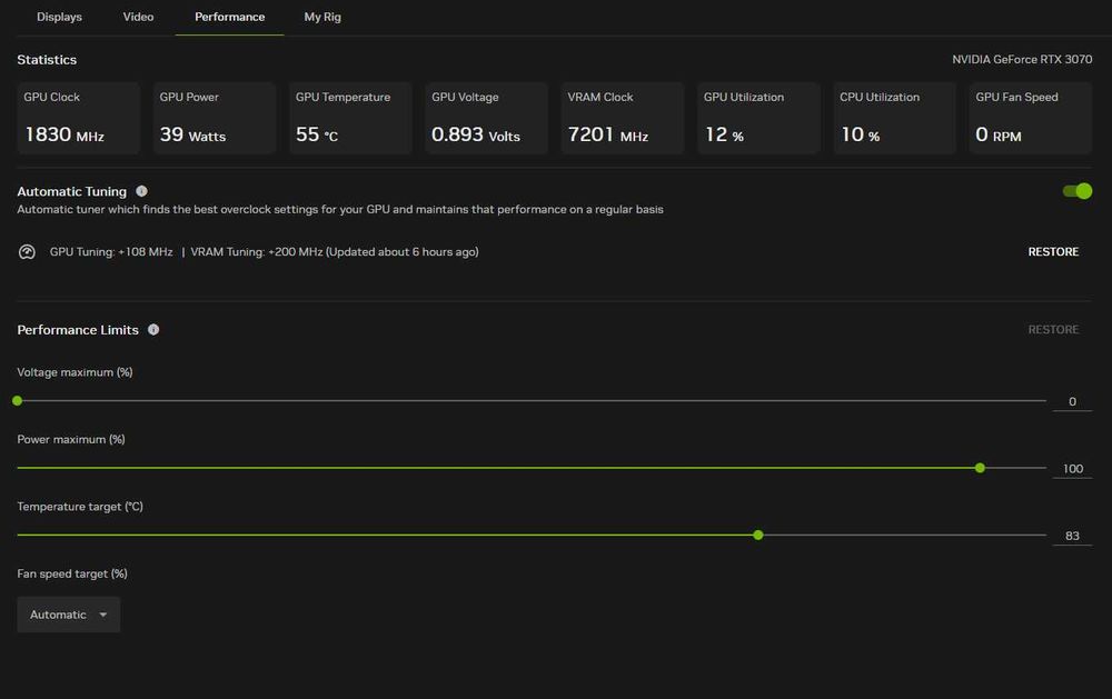 Placa video MSI Geforce RTX 3070 X TRIO