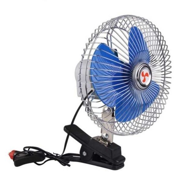 Вентилатор с Перка 8" за Автомобил / Камион 3441 с Щипка 12V