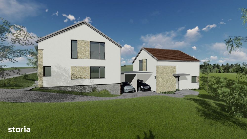 Duplex 114mp utili, teren 230mp liber, garaj, Dezmir