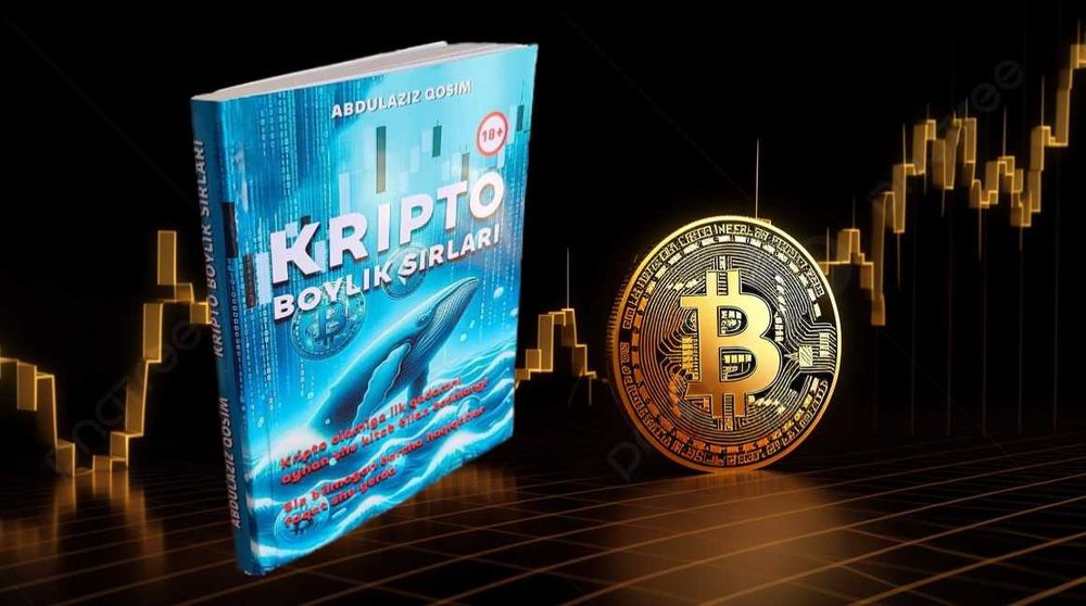 "Kripto boylik sirlari" kitobi sotiladi