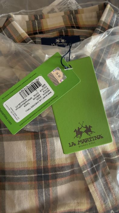 Нова мъжка риза La Martina