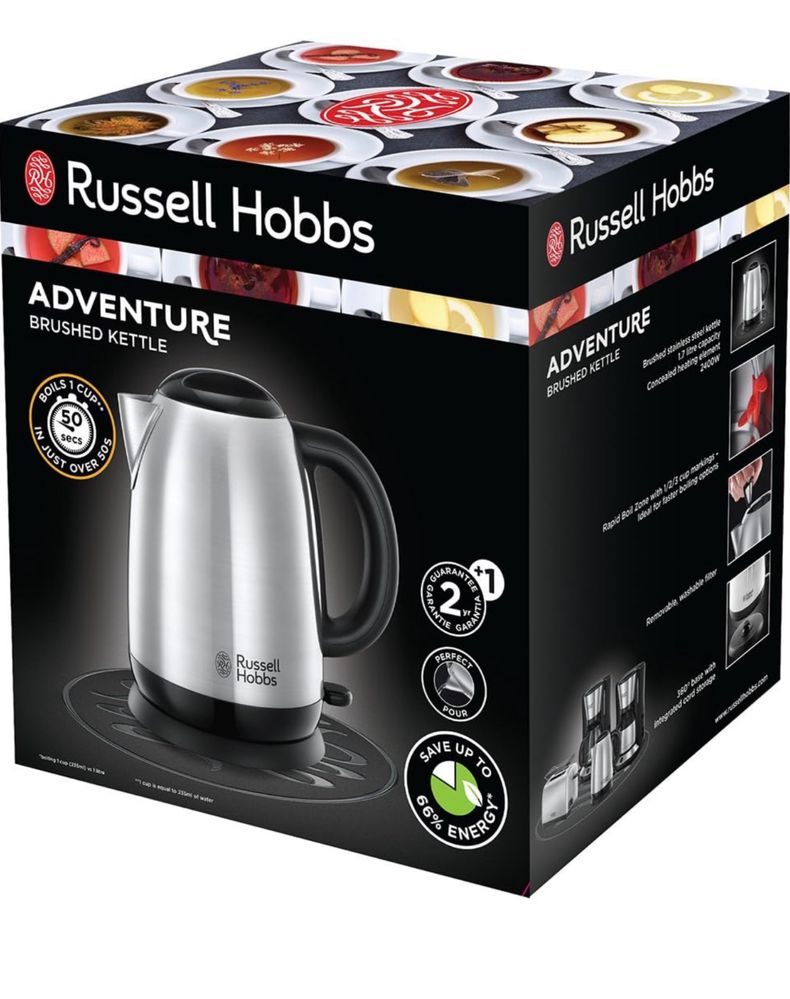 Fierbător Russell Hobbs 23912-70 Adventure, 1,7 L, 2400 W