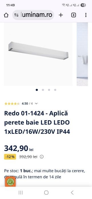Lampa Ledo Art 01-1424