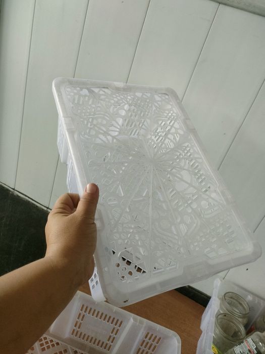 Пластиковые корзины 25*40*20см (карзины) по 200тг/штука