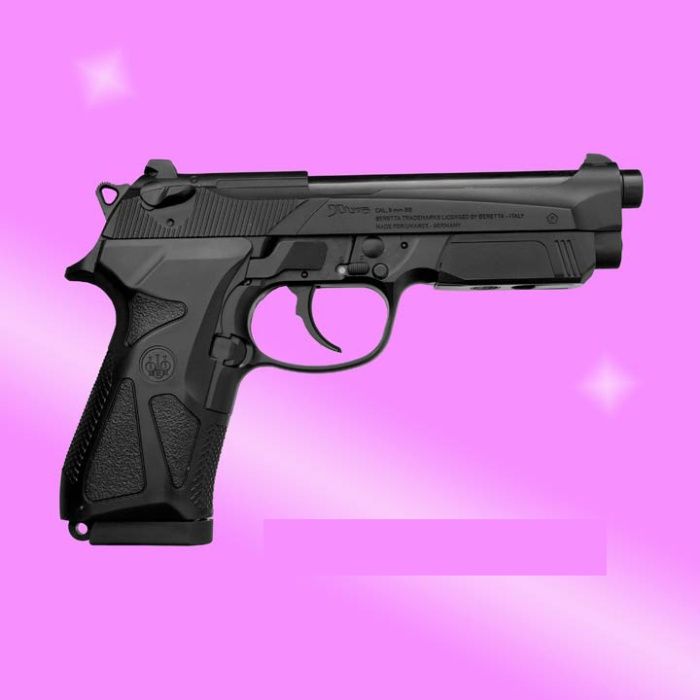 Pistol airsoft Beretta 90TWO CO2 20 capsule 1100 bile