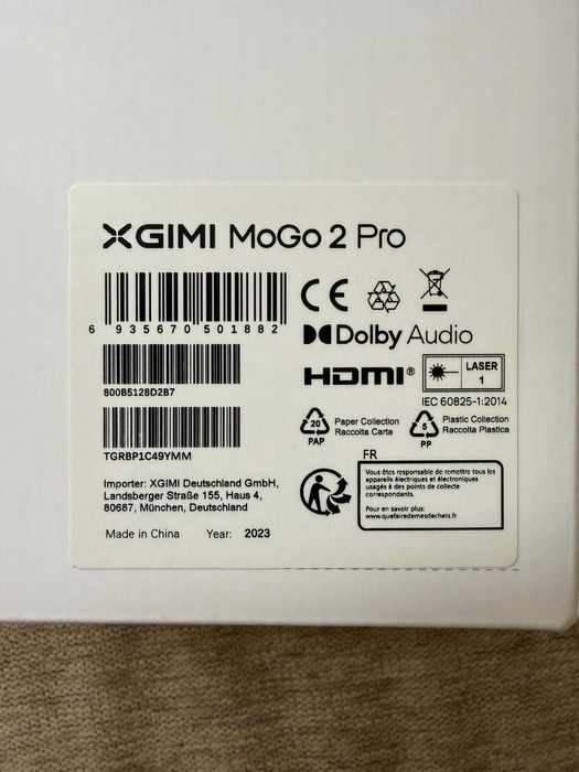 Videoproiector Xgimi MoGo 2 Pro+Ecran 90”+Suport Tavan+Garantie 2026