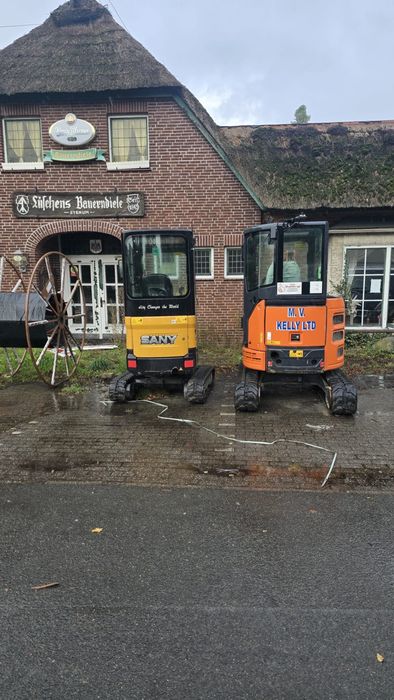 Hitachi 2,8t sany 1,8t