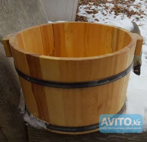 Шайки для бани.  Новые.