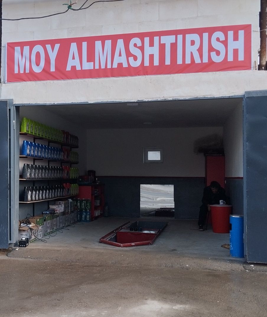 Замена маслa Moy almashtirish
