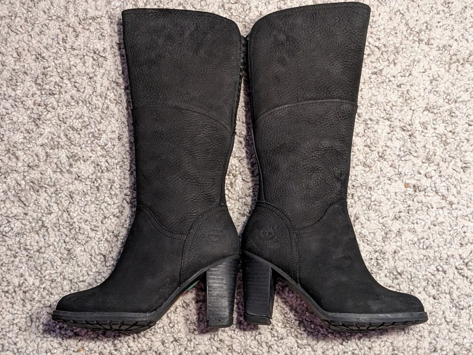 Cizme Timberland de piele cu toc nr 36