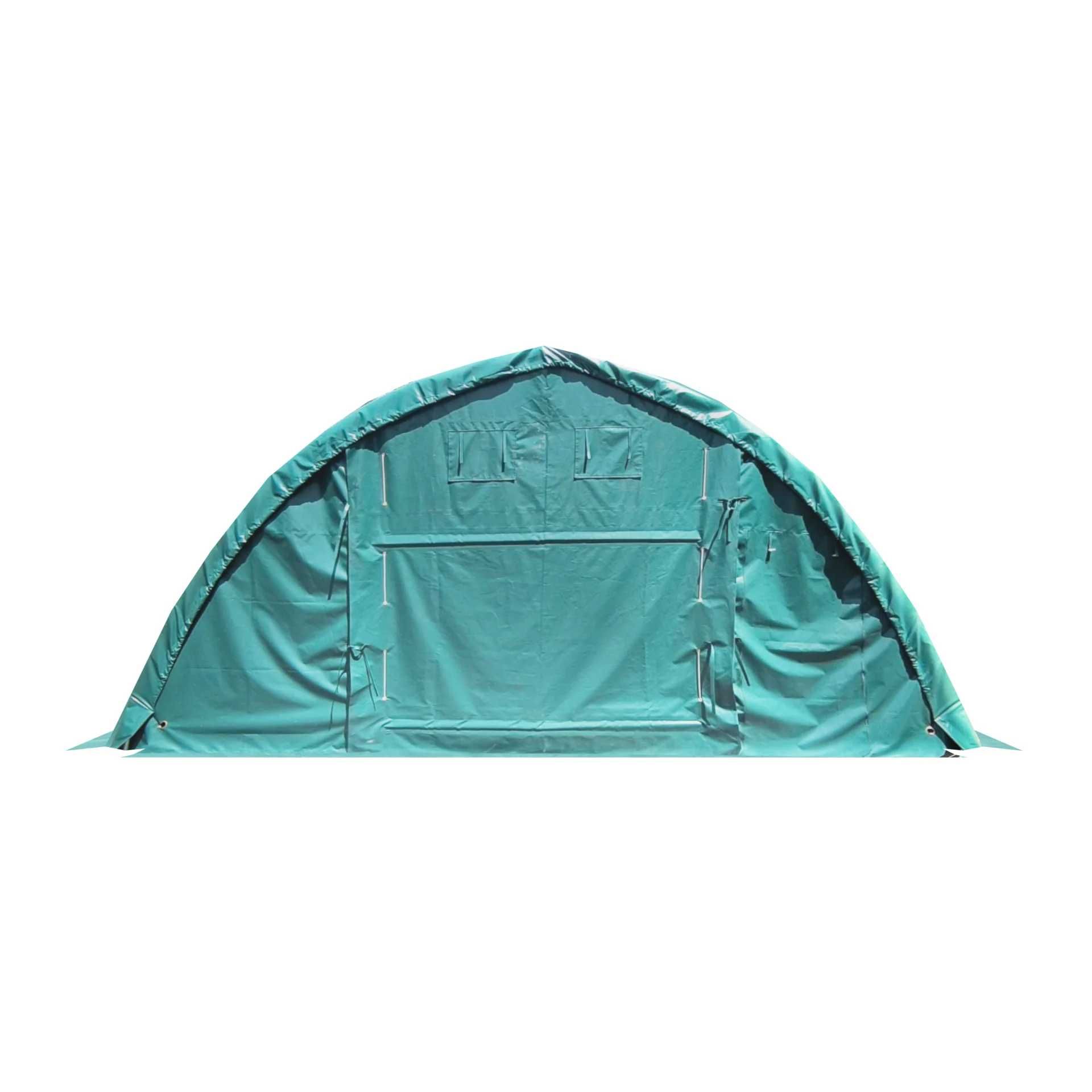 6 x 6 m Hala GOTICA  XXL verde 620g/m² PVC IGNIFUG CORTURI GM