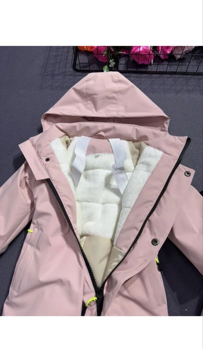 Детский демисезонный комбинезон на девочку 1 год